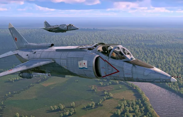 Yakovlev, VTOL, Yak-38m