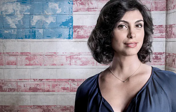 Look, Morena Baccarin, makeup, Homeland, Homeland, Morena, Baccarin, background wall, soap opera