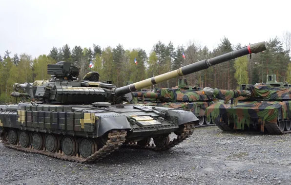 Tank, Ukraine, T-64, OKB imeni Morozova, T-64BV, AMX-56 Leclerc