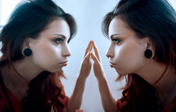 Wallpaper Face Reflection Model Euforia For Mobile And Desktop