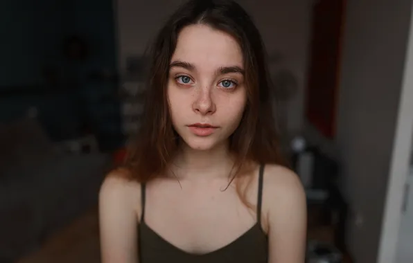 Picture freckles, sponge, the beauty, Aleks Five