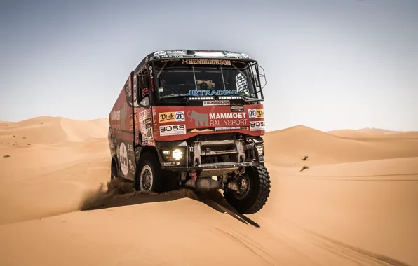 Desert, Renault, Reno, 4x4, Dakar, K520, Mammoet, Rallysport