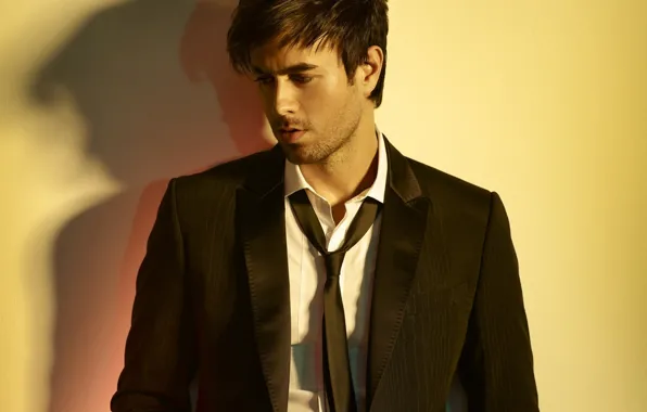 Picture look, tie, actor, shirt, singer, Enrique Iglesias, Enrique Iglesias, the contractor