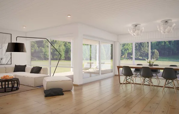 Picture design, style, Villa, home, interior, living space