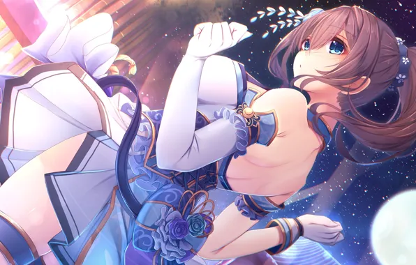 Girl, Skirt, Art, IdolM@ster