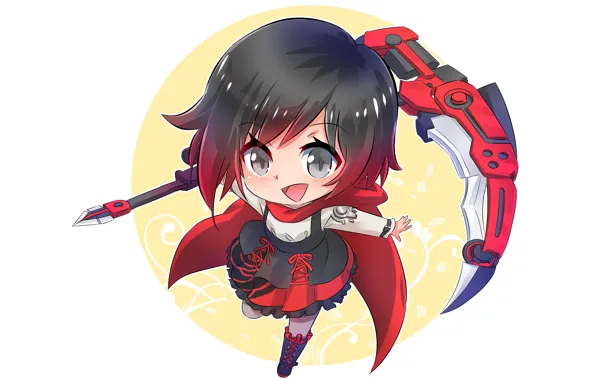 Anime, girl, braid, RWBY