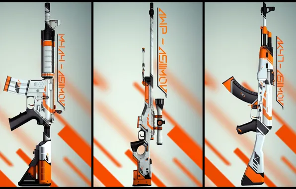 M4 ASIIMOV [add-on] [weapon] [full attachments] - Releases - Cfx.re  Community