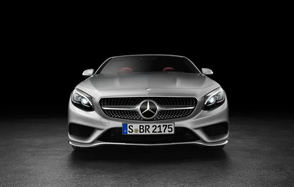 Picture face, Mercedes-Benz, Mercedes, AMG, S 63, S-Class, 2015, A217