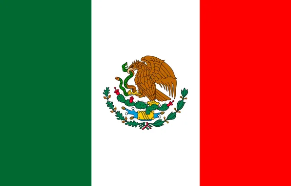 Flag, Mexico, eagle, coat of arms, eagle, Mexico, flag, mexico