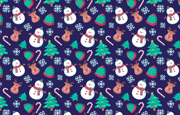 Picture decoration, background, pattern, New Year, Christmas, Christmas, background, pattern