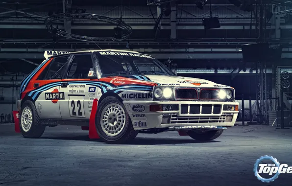 Top Gear, Lancia, Delta, Martini Racing, Integrale