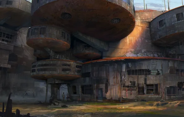 Design, people, the building, Slums