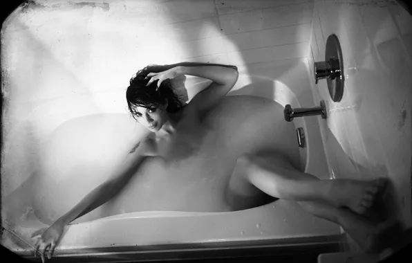 Picture style, photo, bath, vintage, Actress, Lexa Doig