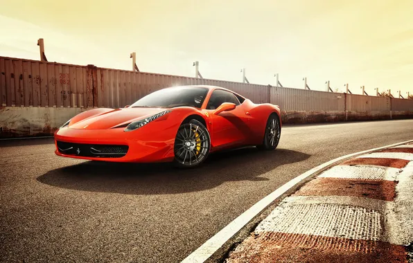 Track, ferrari, Ferrari, red, 458 italia, dejan sokolovski