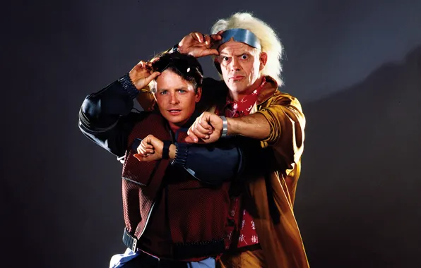 Picture Back to the future, Michael J. Fox, Christopher Lloyd