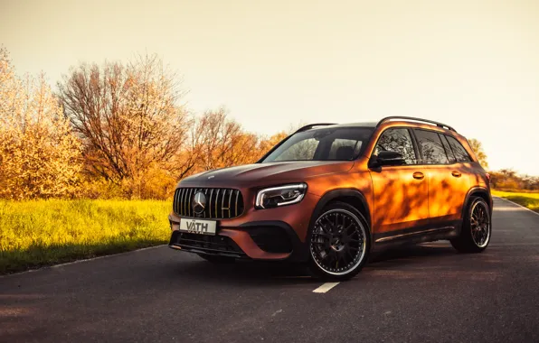 Mercedes-Benz, Mercedes, Front, Tuning, Road, Wheels, VÄTH