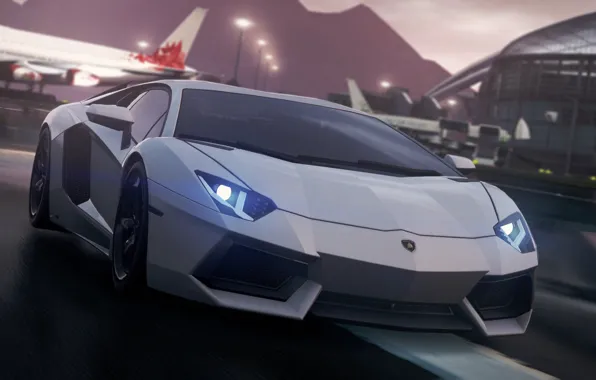 Lamborghini, 2012, Need for Speed, nfs, aventador, Most Wanted, NSF, NFSMW