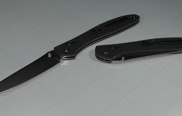 Steel, black, model, knife, plastic, Hansa, discharge, ganzo