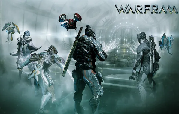 Warframe, Sarina, Excalibur, latron, Vauban