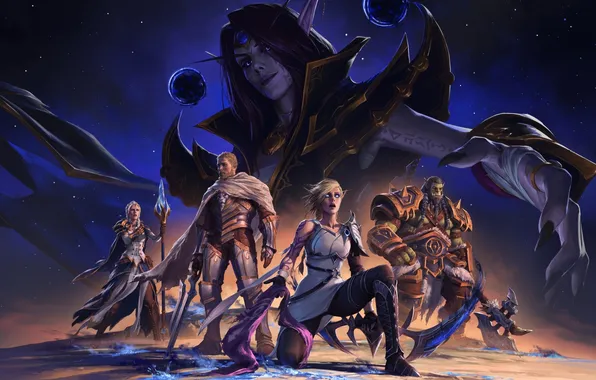 Hero, World of Warcraft, characters, Blizzard Entertainment, Video Game, Video Games, The War Within