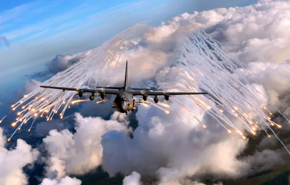 Wallpaper aircraft, angel of death, ac130 for mobile and desktop ...