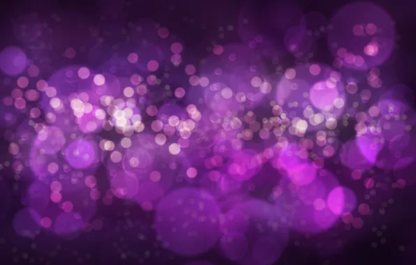 Picture purple, circles, bokeh