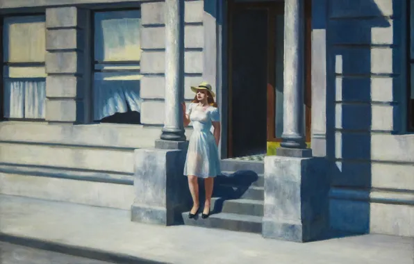 Edward Hopper, 1943, Summertime
