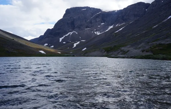 Mountains, nature, lake, nature, mountains, lake, Khibiny