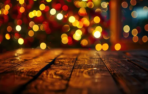 Winter, light, lights, glare, holiday, Board, texture, Christmas