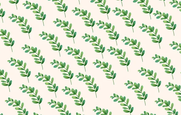Leaves, background, stems, pattern, plants, light, texture, green