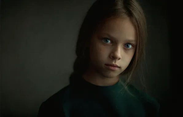 Background, portrait, girl, Studio