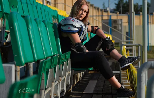 Picture pose, Rugby, form, tribune, Cyril Zakirov, Ksenia Chalakova