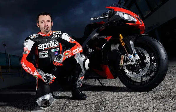 Picture pilot, motorbike, Aprilia RSV, Max Biaggi