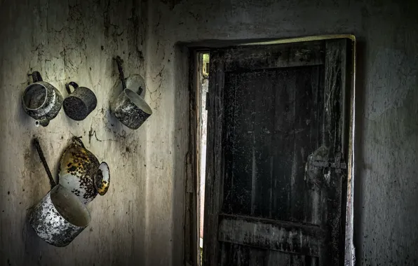 Room, wall, the door