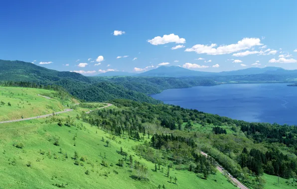 Picture landscape, Japan, Hokkaido