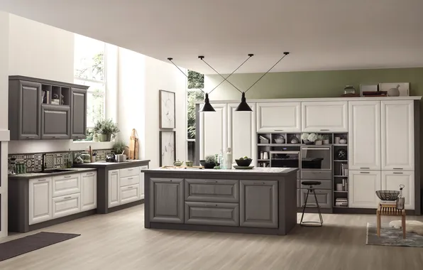 Style, Villa, interior, Italy, kitchen, Italian design, Palau Kitchen