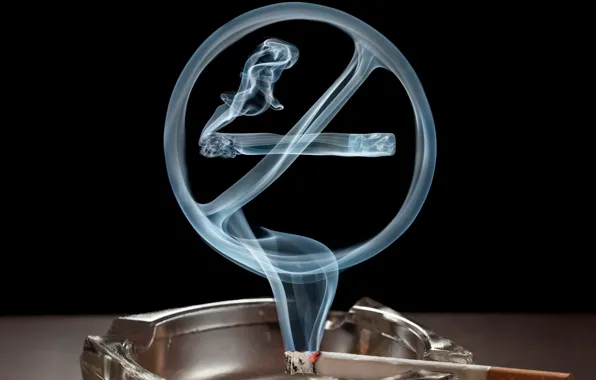 BACKGROUND, SMOKE, BLACK, SIGN, CIGARETTE, ASHTRAY