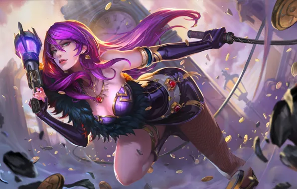Girl, Girl, Fantasy, Art, Art, League of Legends, Illustration, LOL