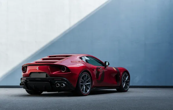 Wall, coupe, shadow, Ferrari, V12, Berlinetta, 2020, two-door