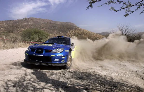 Picture race, Subaru, skid, rally