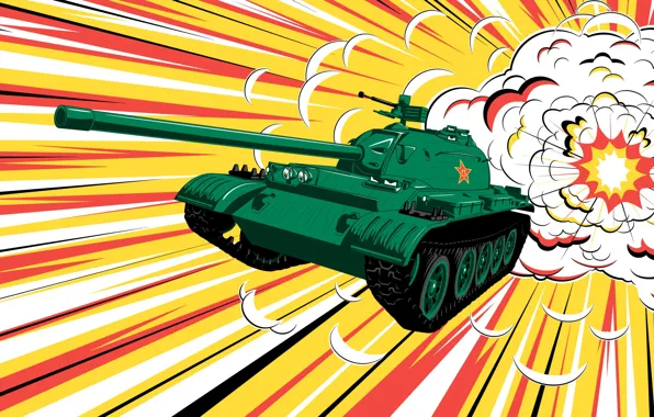 Background, star, the barrel, tank