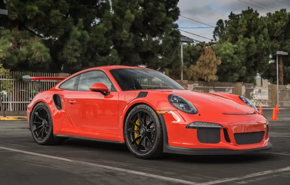 911, Porsche, Orange, GT3