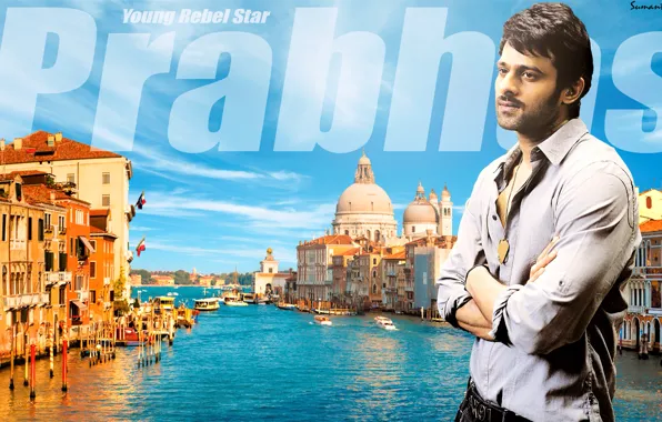 Wallpaper, scenery, movie, venice, india, widecreen, prabhas, tollywood