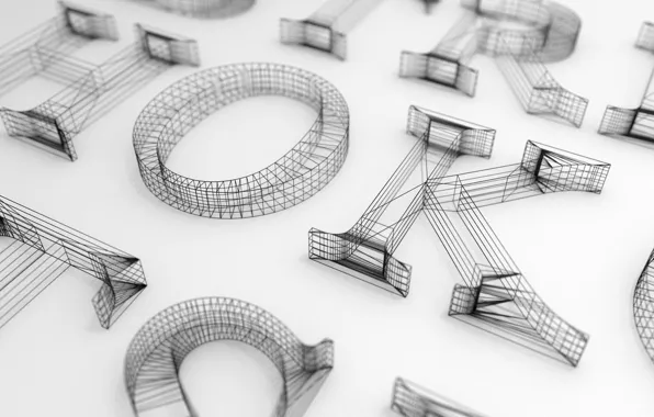 Letters, design, font, the volume, times new roman