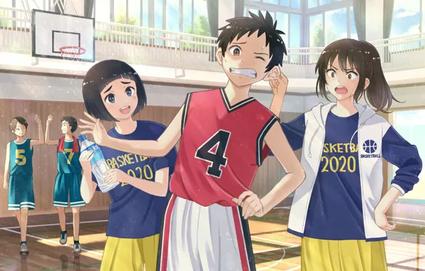 Children, sport, school, students, the gym