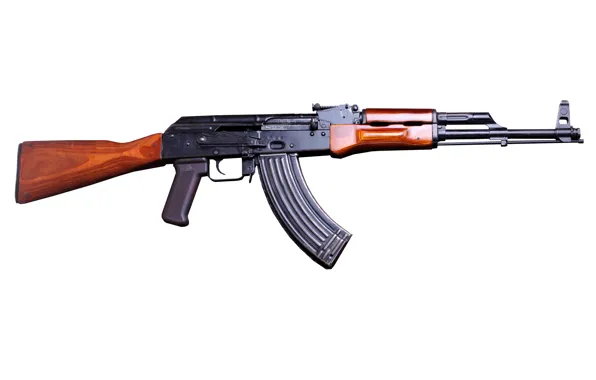 Gun, assault rifle, classical, AK-47