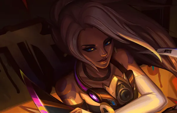 Girl, Akali, League Of Legends, League Of Legends