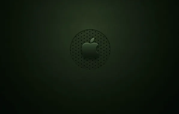 Apple, logo, pattern
