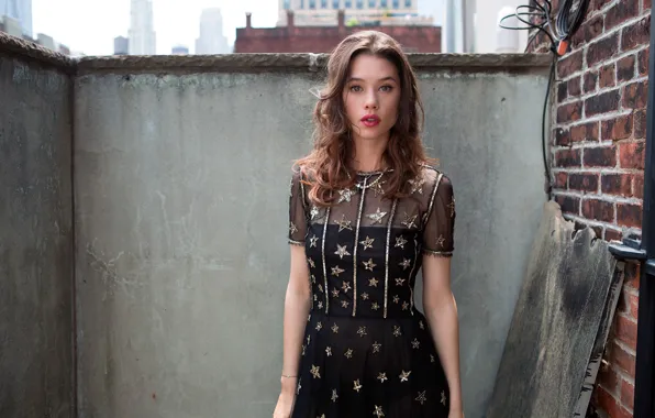 Photoshoot, Astrid Berges-Frisbey, Malibu, June 2014