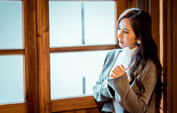 Picture girl, girl, Asian